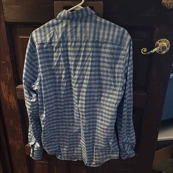 Jack Maverick Blue Checkered Shirt - Picture 4 of 4